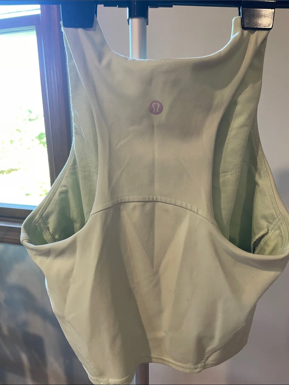 lululemon athletica Pale Green Racerback Tank Top